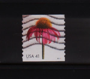 Used OFF paper PNC #4170 Beautilful Blooms – Coneflower 2007 – 41c _pnc7 - Picture 1 of 1