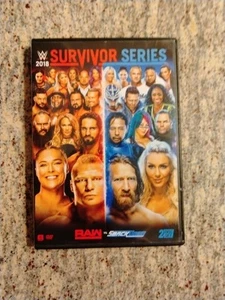 WWE Survivor Series 2018 DVD 2-Disc Set Raw vs Smackdown Lesnar Rousey - Imagen 1 de 6