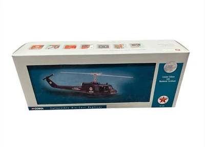 2002 Corgi 1:50 Scale Black HUEY Iroquois Helicopter - Texaco Pipeline US50408 - Image 1 of 2