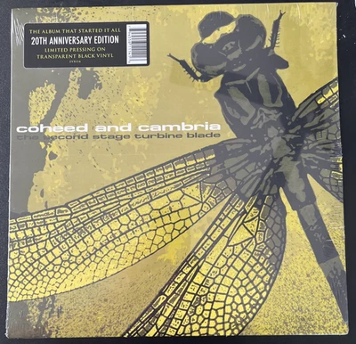 COHEED & CAMBRIA THE SECOND STAGE TURBINE BLADE TRANSPARENT VINYL LP SEALED MINT - Image 1 of 2