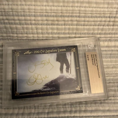 Tarjeta firmada por Ozzy Osbourne 2010 número graduado 32/50 **SÚPER RARA** Foto 1 de 4