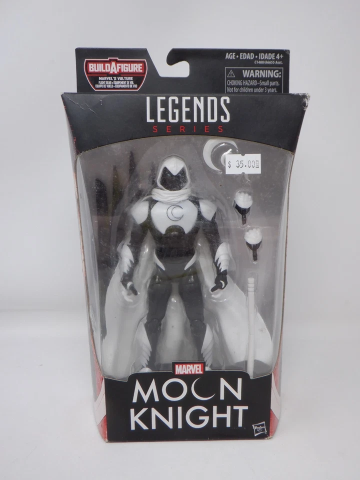 Marvel Legends Moon Knight 6" Figure BAF Vulture Flight Gear Hasbro