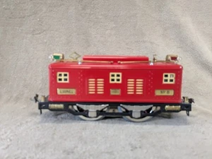 LOCOMOTORA LIONEL CALIBRE ESTÁNDAR Nº 8 E PREGUERRA VINTAGE ROJA SIN PROBAR - Imagen 1 de 24