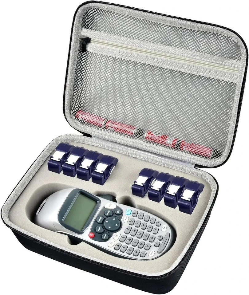 AS SHOW Hard Case for Dymo Letratag LT-100H / LT-100H+ Plus/Letratag XR Label Maker ABC