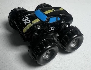 Vintage Micro Machines Monster Ferrari 308 Galoob 1989 Black with Yellow Stripe - Picture 1 of 4