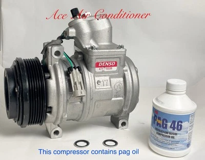 1990-1995 CHEVY CORVETTE 5.7L ZR-1  DENSO NEW A/C COMPRESSOR   W/ 1 YR. WARRANTY - Image 1 of 3