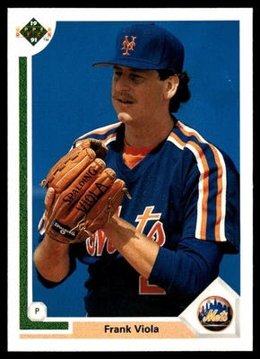 1991 Upper Deck #122 Frank Viola - Image 1 of 2