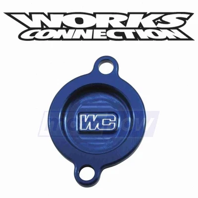 Works Connection Oil Filter Cover for 2014-2016 Husqvarna FE501 - Engine mk Foto 1 de 4