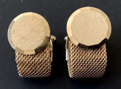 Conjunto vintage de abotoaduras Anson - Imagem 1 de 4