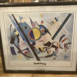Abstract Painting By Cassidy Kandinsky Titled “ Multicolor Circle” - Picture 1 of 1