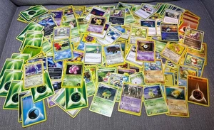 WOTC Pokemon Konvolut Restposten gemischte Karten Heavy Play Zustand Vintage Karten Lot TCG - Bild 1 von 4