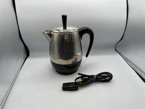 VINTAGE FABERWARE SUPERFAST 2-4 CUP COFFEE PERCOLATOR MODEL 134B WORKS GREAT - Picture 1 of 13