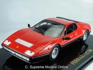 FERRARI 512 BB MODEL CAR 1/43RD SCALE RED PACKAGED SPORT ITALY ISSUE K8967Q~#~ - Picture 1 of 5