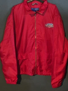 Kings Island Amusement Park WINTERFEST Employee Red Jacket Size XL Coat - Picture 1 of 8