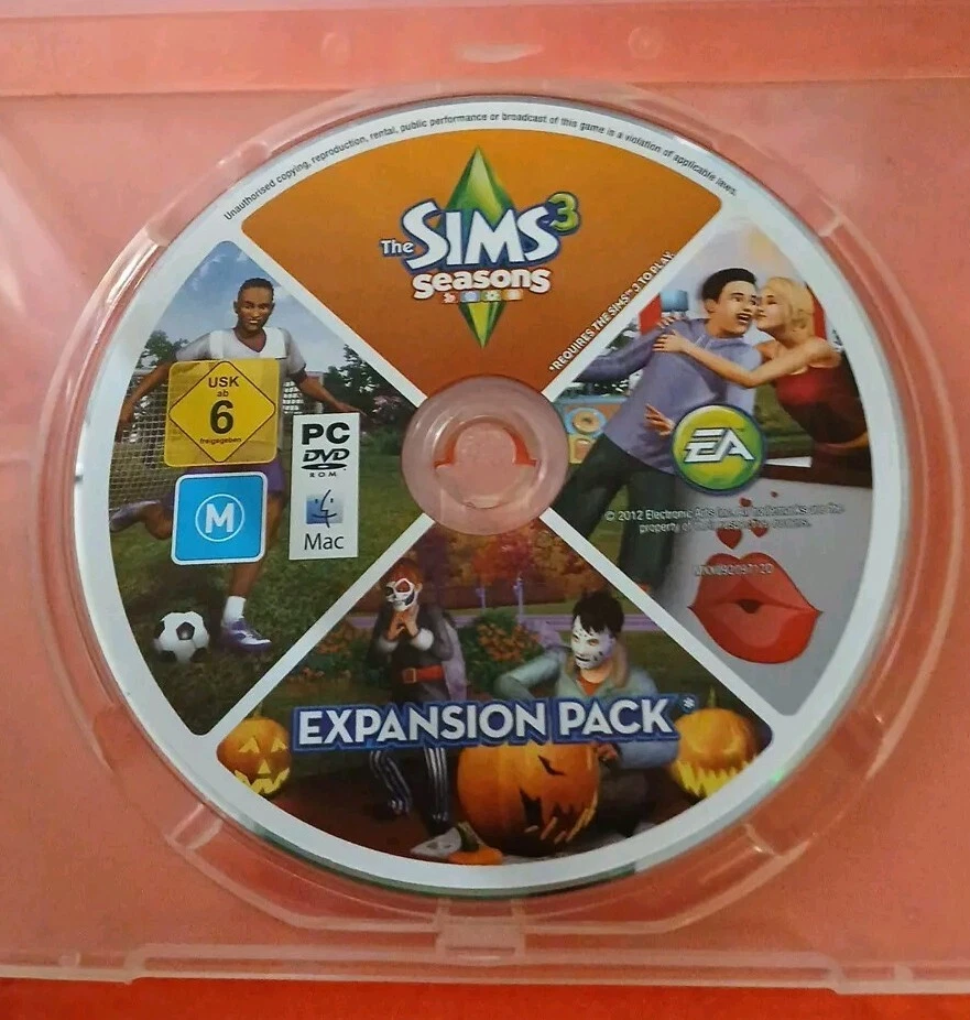 The Sims 3: Seasons Expansion Pack,PC Game,No Manual,Cover, Game Only, Pre-own* - Image 1 of 2