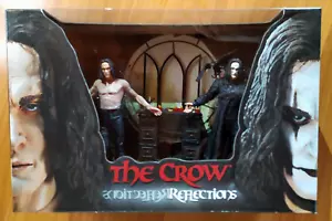 THE CROW SNOITCELFERREFLECTIONS - REEL TOYS - NECA - ERIC DRAVEN 2 ACTION FIGURE - Foto 1 di 10