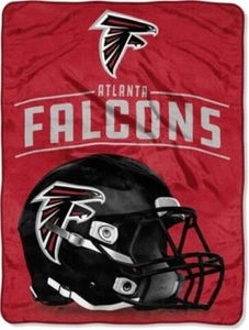 NFL Atlanta Falcons "Franchise" Micro Raschel Fleece Throw (46" x 60") - Picture 1 of 1