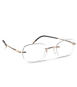 Silhouette eyeglasses Purist 5561 3530 Balanced Rose Shape IX 51 17 135 Frames - Picture 1 of 4