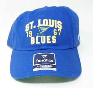 Throwback St. Louis Blues Fanatics Adjustable Hat Cap Classic Hockey - Picture 1 of 5