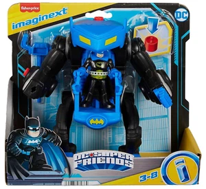 Imaginext DC Super Friends Batman Robot de Batalla Set Se Ilumina Nuevo - Imagen 1 de 3