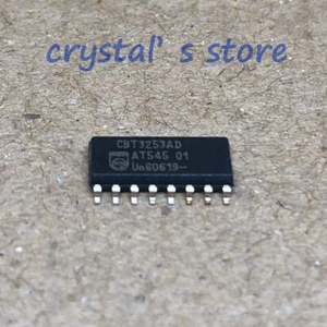 10 PIEZAS CBT3253AD,112 IC 1 DE 4 FET MUX/DEMUX 16SOIC CBT3253 3253A - Imagen 1 de 2