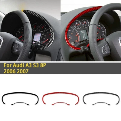 Accesorios Fibra Carbono Interior Adhesivo Decoración Audi A3 S3 8P 2006-2007 Foto 1 de 4