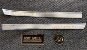 ✮JDM Toyota Mark 2 GX81 SUPERCHARGED Side emblems✮JZX81 Cressida Cresta Chaser - Picture 1 of 6