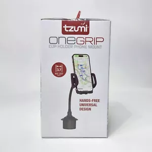 Tzumi OneGrip Smartphone Getränkehalter Handyhalterung Freisprecheinrichtung Universal Max Grip - Bild 1 von 13