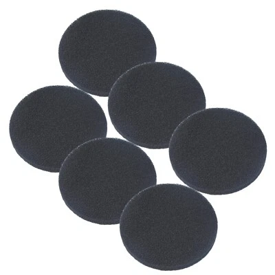 GENLIGT 6 Pack FX5 Carbon Foam Filter Pads for Fluval FX4 / FX6 Aquarium Sponge