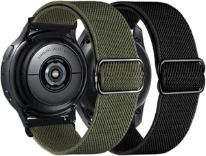 2 PACK Nylon Bands For Samsung Galaxy Watch 7/6/5/4/4 Classic/5 Pro/Active 2 FE - Picture 1 of 7