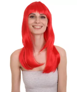 Adult Women Glamour Collections Sexy Cosplay Party Red Wig HW-667 - Picture 1 of 9
