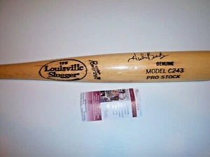 HUBIE BROOKS NEW YORK METS,ANGELS JSA/COA SIGNED BAT - Picture 1 of 1