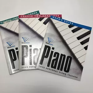 Musicware Pianoforte Manuale Utente 1994 Corso due Corsi Tre Set 3 Libri Spartiti - Foto 1 di 10