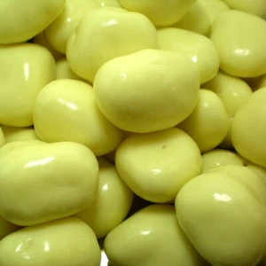 1000g kandierter Ingwer "lemon cheesecake" in weisser Schokolade - Bild 1 von 1