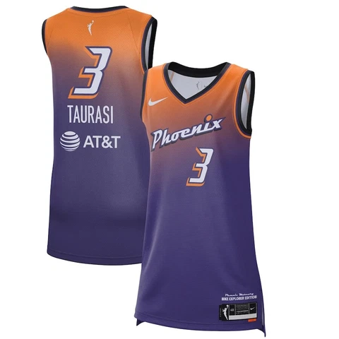 Phoenix Mercury Diana Taurasi Nike Women's Purple WNBA Explorer Edition Jersey Cover