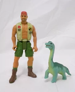 Kenner 1994 Modellino Vintage Jurassic Park Dino Trackers Arpione Harrison 5" - Foto 1 di 2