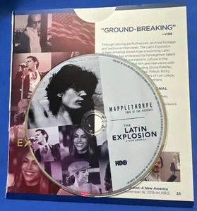 MAPPLETHORPE THE LATIN EXPLOSION FYC DVD HBO JOHN LEGUIZAMO GAY INTEREST PROMO - Foto 1 di 3