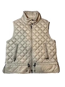 Bogner Elina Quilt Vest Olive Green Women's Size 10 Retail $450 - Picture 1 of 8