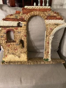 Members Mark Nativity Set Crèche Wall BackDrop 22" x 21"- 2005 EUC - Picture 1 of 5