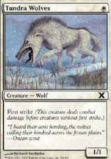 TUNDRA WOLVES X4 4 4X 10th Edition MTG Magic the Gathering Cards DJMagic