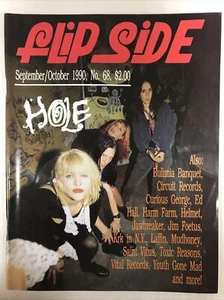 FLIP SIDE FANZINE #68-HOLE-BULIMIA BANQUET-CIRCUIT RECORDS-ED HALL-HELMET - Imagen 1 de 3