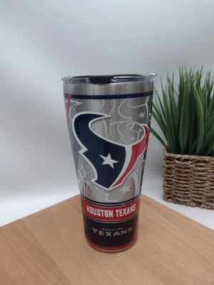 Vaso de acero inoxidable Tervis Edge 30 oz - NFL - Houston Texans Foto 1 de 4