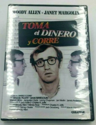 Film Takes The Money Y Running With Woody Allen Spanish DVD Genuine Original - Image 1 of 2