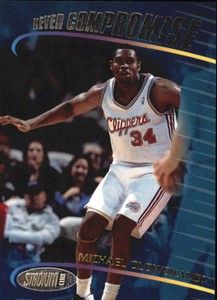 1998-99 Stadium Club Never Compromise Basketball Card #NC11 Michael Olowokandi