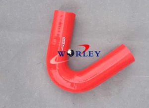 135 degree 70mm 2.75" inch Silicone Elbow hose Intercooler Turbo intake pipe red - Picture 1 of 5
