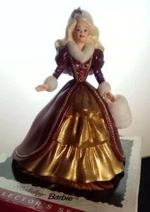 Hallmark Keepsake Ornament Holiday Barbie Nr. 4 1996 - Bild 1 von 3