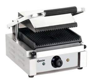 Bartscher Elektro-Kontaktgrill, Grillplatten gerillt - A150670 - Bild 1 von 2
