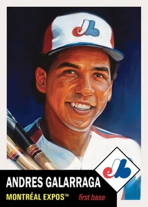 Topps Baseball MLB Living Set Card Montreal Expos Andres Galarraga #862 - Bild 1 von 1