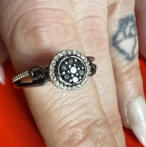Kay Jeweler The nightmare before Christmas Disney Treasures Black Diamond Ring 7 - Picture 1 of 22