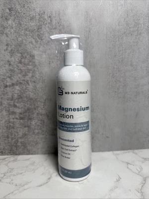 M3 Naturals Magnesium Lotion for Muscle Cramps and Restless Legs, 8 fl oz - Image 1 of 2